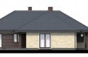 Projekt domu dwurodzinnego TK32 - elewacja 3
