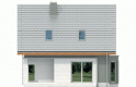 Projekt domu jednorodzinnego Kim (wersja A) - elewacja 3