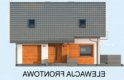 Projekt domu z poddaszem KATANIA 2 - elewacja 1