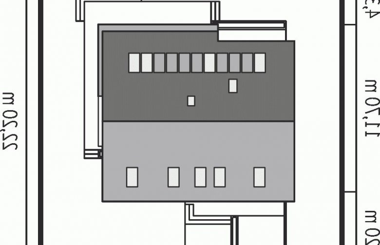 Projekt domu nowoczesnego Pablo II G1 MULTI-COMFORT - Usytuowanie - wersja lustrzana