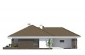 Projekt domu jednorodzinnego Kiwi 4 - elewacja 2