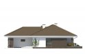 Projekt domu jednorodzinnego Kiwi 4 - elewacja 2