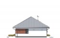 Projekt domu jednorodzinnego Mak 2 - elewacja 4