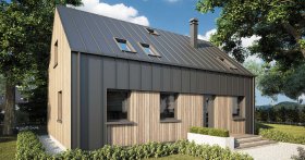 Projekt domu 100m2 z garażem czy bez? Sprawdź, co bardziej się opłaca Projekt domu 100m2 z garażem czy bez? Sprawdź, co bardziej się opłaca