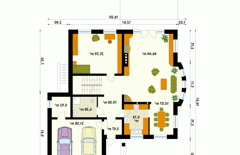 Projekt domu wielorodzinnego Ocean 3 - 