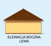 Elewacja projektu G236 garaż z pomieszczeniami gospodarczymi - 3