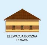 Elewacja projektu G236 garaż z pomieszczeniami gospodarczymi - 4