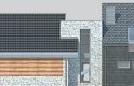 Projekt domu jednorodzinnego LK&684 - elewacja 4