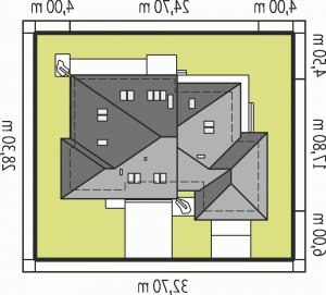 Usytuowanie budynku Jakub G2 w wersji lustrzanej