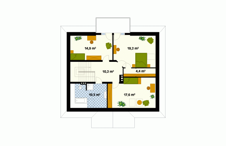 Projekt domu wielorodzinnego Orkan - 