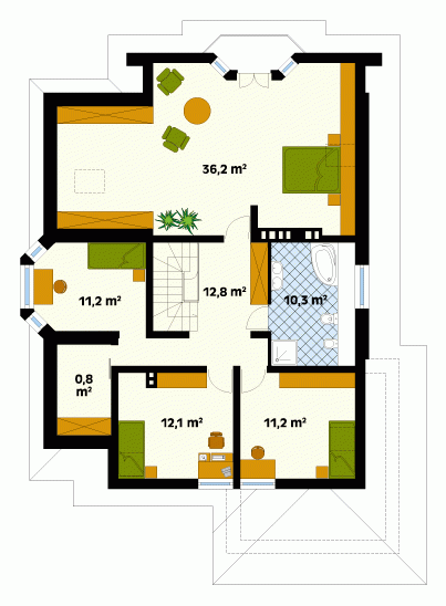 Rzut projektu Sasanka 2