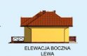 Projekt domu parterowego TOLEDO - elewacja 2