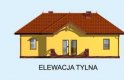 Projekt domu parterowego TOLEDO - elewacja 3