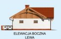 Projekt domu parterowego LUANDA - elewacja 2