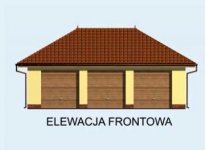 Elewacja projektu G165 - 1