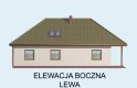 Projekt domu z poddaszem SANTA FE - elewacja 2