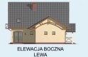 Projekt domu z poddaszem CASA GRANDE - elewacja 2