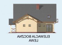 Elewacja projektu CASA GRANDE - 2 - wersja lustrzana