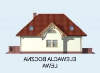 Elewacja projektu ANGUS - 2 - wersja lustrzana