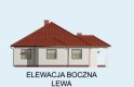 Projekt domu parterowego ALABAMA - elewacja 2