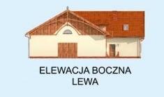 Elewacja projektu S40 Stajnia dla koni - 26 boksów - 2