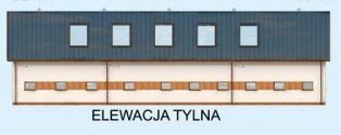 Elewacja projektu S45 Ujeżdżalnia - 2