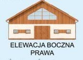 Elewacja projektu S45 Ujeżdżalnia - 3