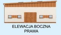 Elewacja projektu S46 Ujeżdżalnia - 4