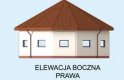 Projekt budynku gospodarczego S47 Lonżownia - elewacja 4