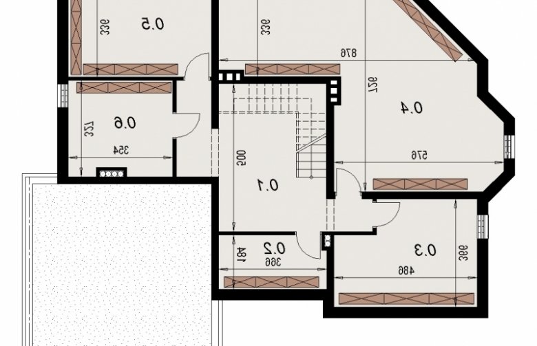 Projekt domu wielorodzinnego DJ 011 - 