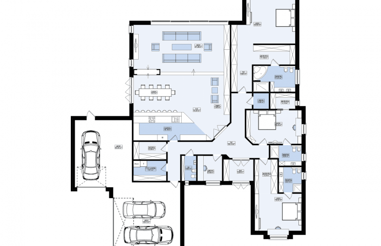 Projekt domu parterowego Zr6 - 