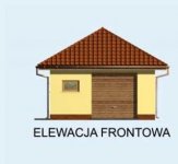 Elewacja projektu G148 - 1