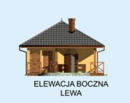 Elewacja projektu G187 projekt z wędzarnią  - 3