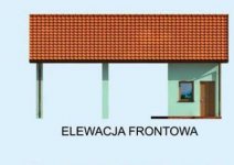 Elewacja projektu G211  - 1