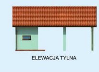 Elewacja projektu G211  - 2