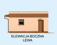 Elewacja projektu Budynek gospodarczy G5A trzystanowiskowy - 3