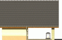 Projekt budynku gospodarczego ALTANA 1 - elewacja 3