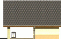 Projekt budynku gospodarczego ALTANA 1 - elewacja 3