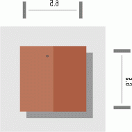 Usytuowanie budynku ALTANA 1 w wersji lustrzanej