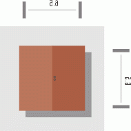 Usytuowanie budynku 14 w wersji lustrzanej