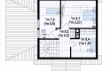 Projekt domu z bala Z57 D - 