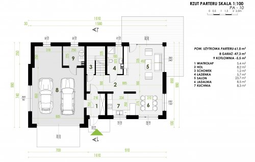 Rzut projektu PióroArchitekci - 10