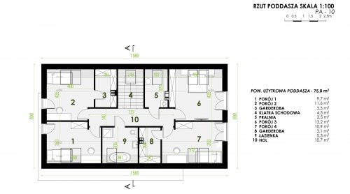 Rzut projektu PióroArchitekci - 10