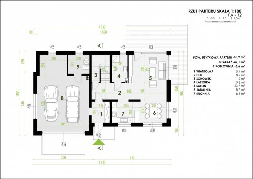 Rzut projektu PióroArchitekci - 12