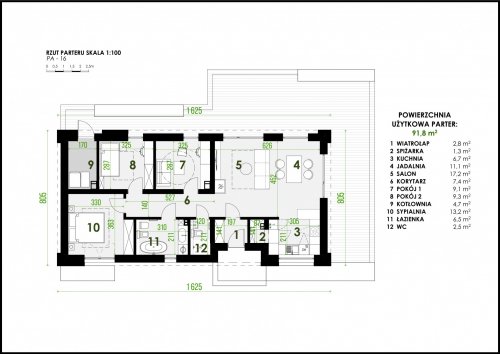 Rzut projektu PióroArchitekci - 16