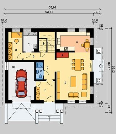 PARTER LK&799 - wersja lustrzana