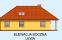 Projekt domu parterowego SANTA FE 2 - elewacja 2