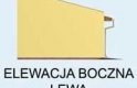 Projekt garażu G93 garaż sześciostanowiskowy - elewacja 3