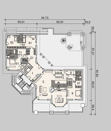 PARTER LK&942 - wersja lustrzana