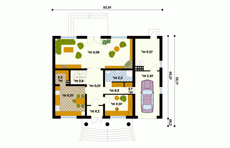 Projekt domu wielorodzinnego Brawo 3 - 